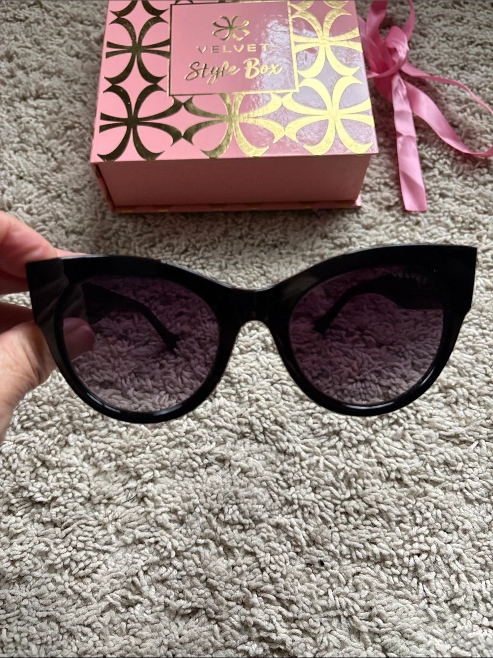 Velvet eyewear sunglasses trio